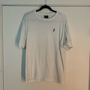 Carrots Embroidered Logo Tee White Purple